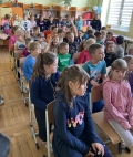 Spektakl dla dzieci ze szkół podstawowych w: Borku Starym, Hermanowej i Kielnarowej