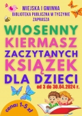 Wiosenny Kiermasz Zaczytanych Książek dla Dzieci