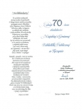 Jubileusz 70-lecia działalności MiGBP w Tyczynie